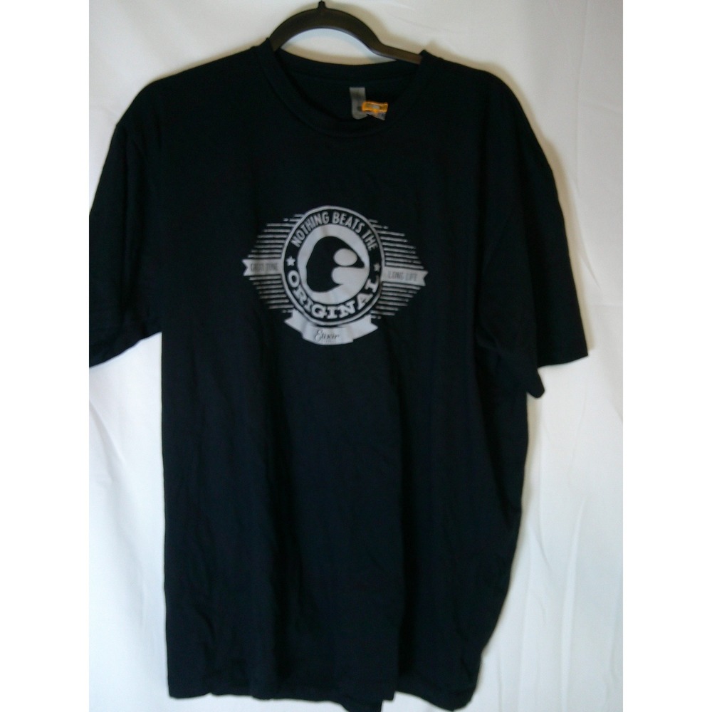 Rare Next Level Mens Nothing Beats The Original Elixir Graphic Tee Black XL